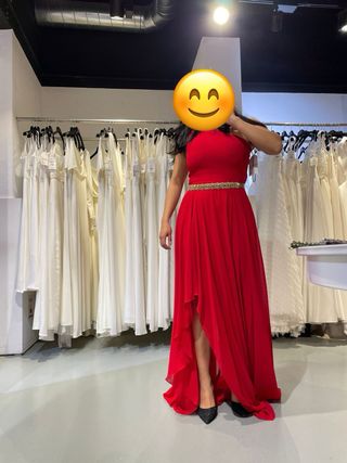 Vestido Boda Rojo