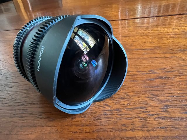 Rokinon 8mm T3.8 Cine UMC Ojo de pez Nikon
