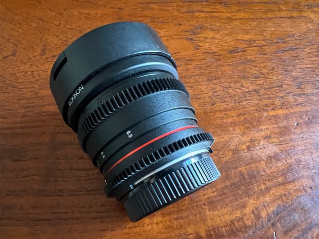 Rokinon 8mm T3.8 Cine UMC Ojo de pez Nikon