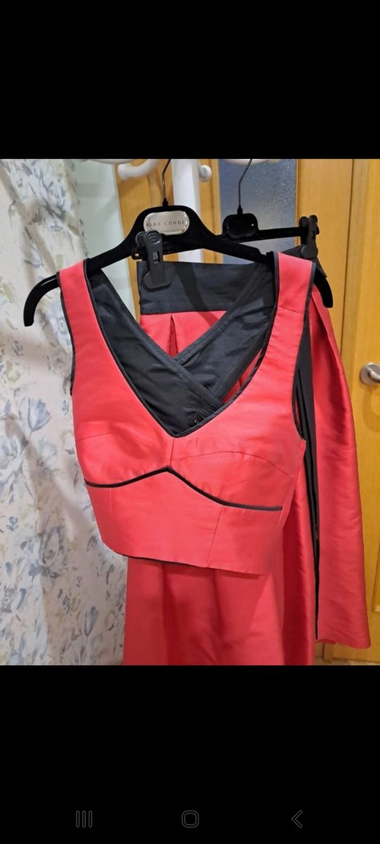 Falda y top de Alba Conde