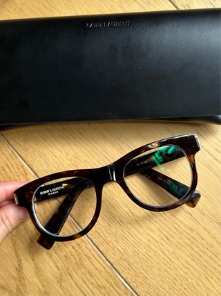 Gafas Saint Laurent unisex marron
