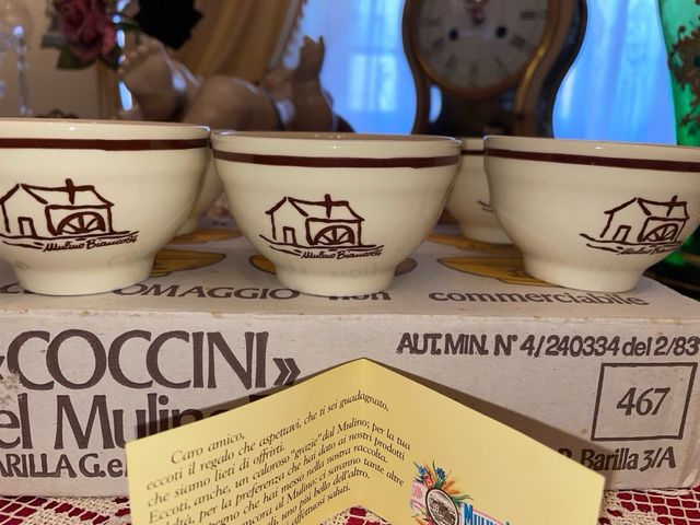 I coccini del mulino bianco da sei del 1984