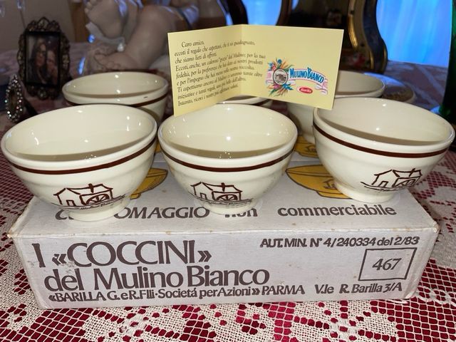 I coccini del mulino bianco da sei del 1984