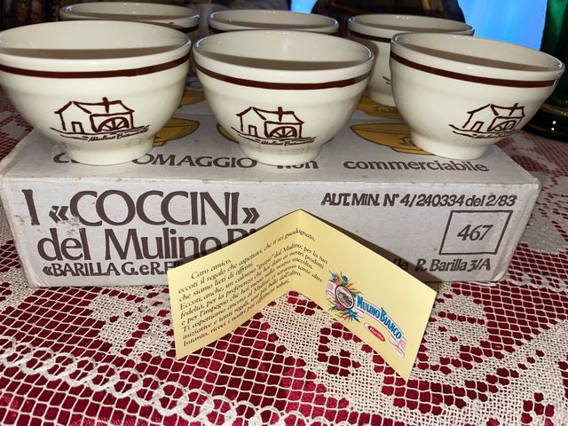 I coccini del mulino bianco da sei del 1984