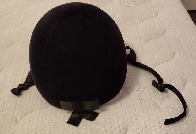 Caschetto equitazione velluto 