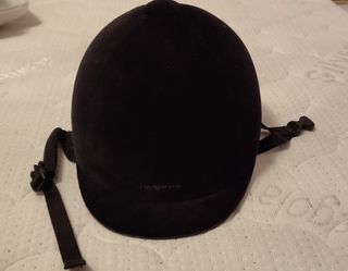 Caschetto equitazione velluto 