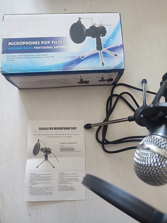 Microfono POP Filter 