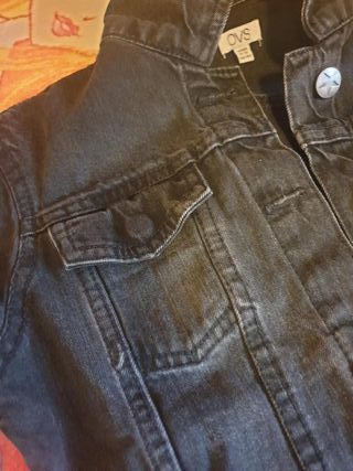 Giubbotto di jeans bambina, taglia 8/9 anni