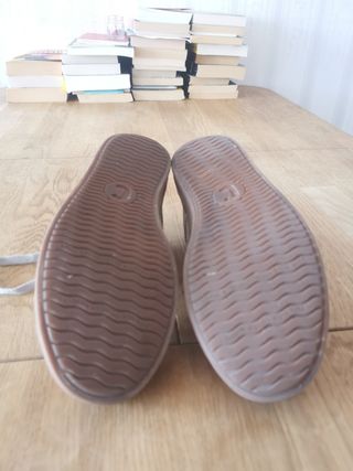 Zapatos CAMPER biege cuero de ante