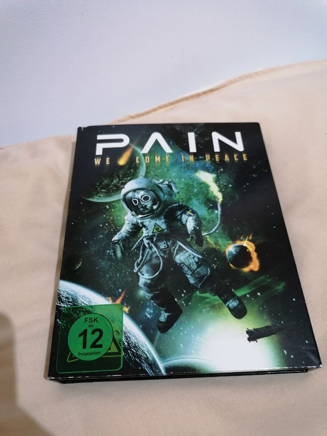 DVD y CD Pain "We come in peace"