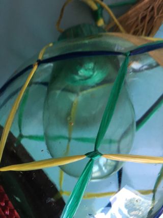 Antico Fiasco con porta ghiaccio