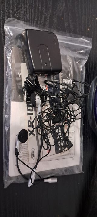 Casco de moto (Shoei) regalo intercom analógico