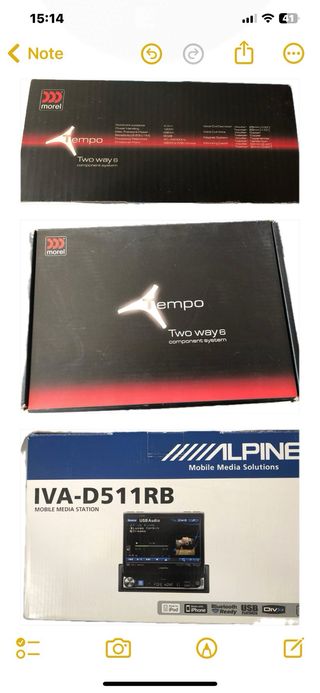 Impianto stereo auto