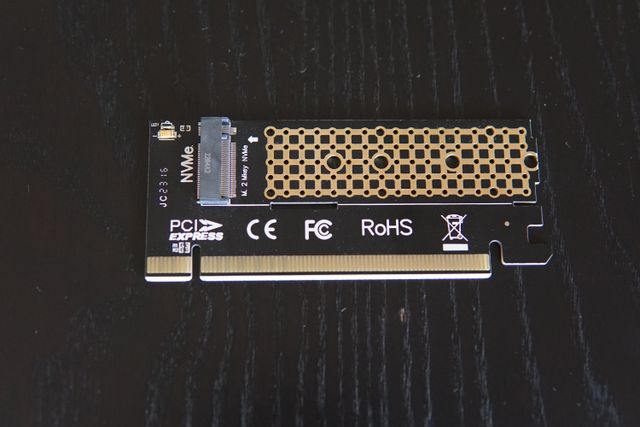 Tarjeta adaptadora M.2 a PCIE x16