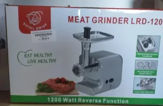 🎋➖54%🎋 Picadora de carne, 1200 W  Royal Swiss