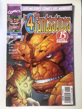 ❌ Cómic Marvel Los 4 Fantásticos