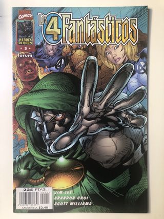 ❌ Cómic Marvel Los 4 Fantásticos