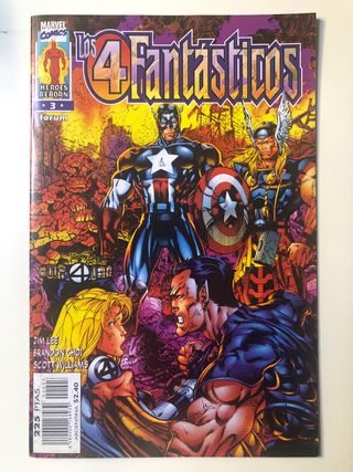 ❌ Cómic Marvel Los 4 Fantásticos