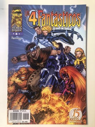 ❌ Cómic Marvel Los 4 Fantásticos