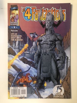 ❌ Cómic Marvel Los 4 Fantásticos