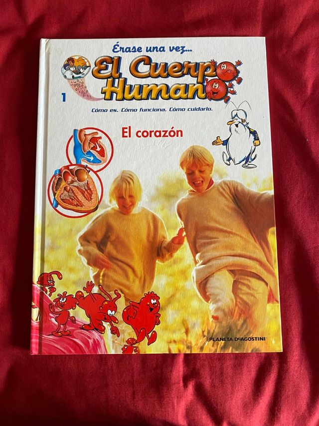 EL CUERPO HUMANO LIBRO ÉRASE UNA VEZ