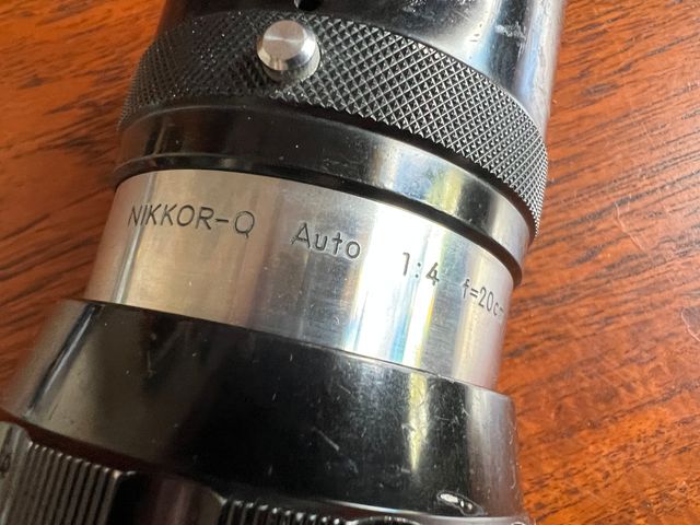 Nikon Nikkor-Q 200mm f4 Manual Focus F4
