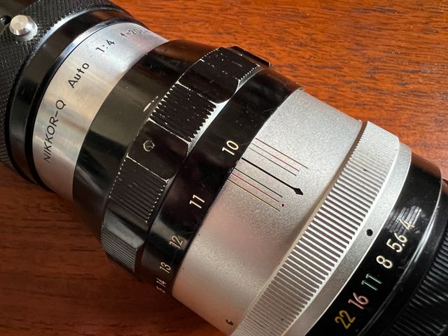 Nikon Nikkor-Q 200mm f4 Manual Focus F4