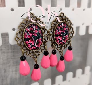 Pendientes de flamenca niña o mujer
