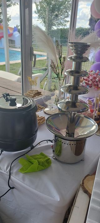Fuente de chocolate profesional 5 pisos