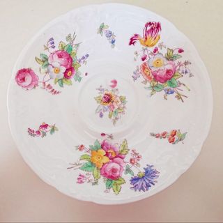 Due tazze da tea con piattino Coalport