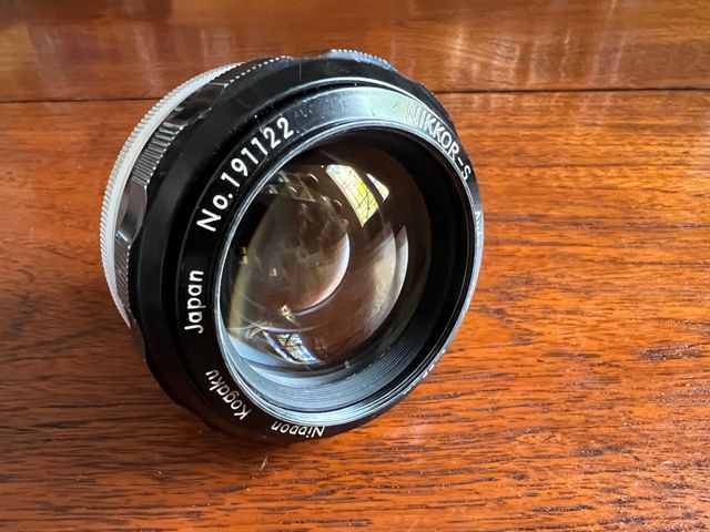 Nikon 55mm F1.2 Foco Manual + Adaptador Canon