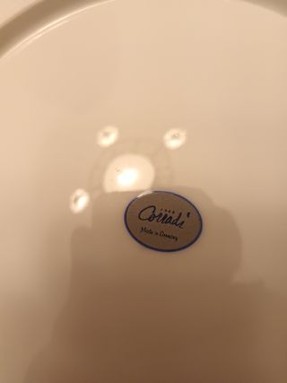 Set ciotola + 6 piatti piani