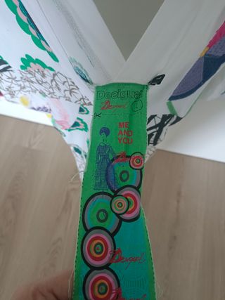 Top camiseta mujer Desigual blanco