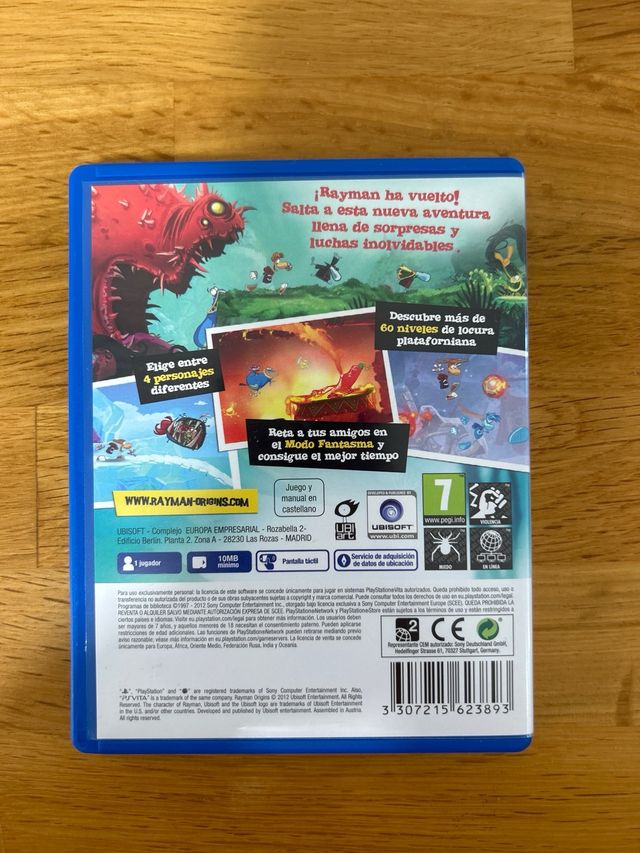 Rayman Origins PSVITA