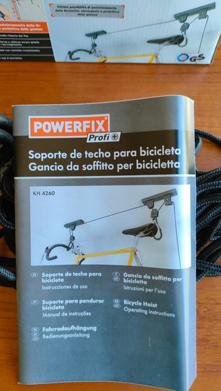Soporte techo bici