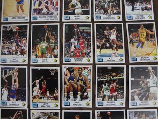 LOTE 28 cromos baloncesto NBA 90 PANINI