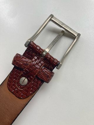 Cinturón hombre Burberry marrón