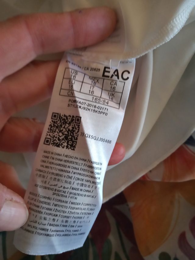 Abito Guess corpetto pizzo e gonna voile