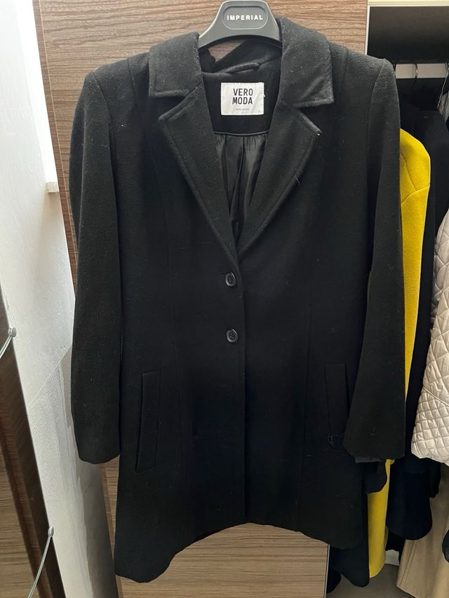 Cappotto nero vero moda