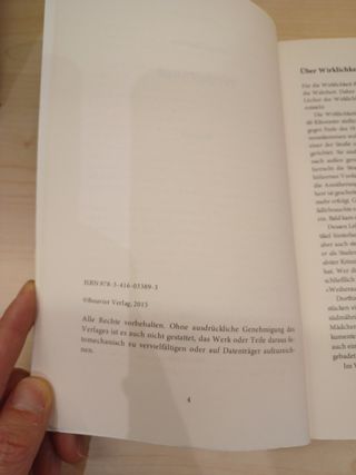 "Weiheraum", Klaus Marxen, Roman