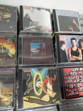 SAGA Discografia Años 70 y 80 Canada AOR Prog 70s
