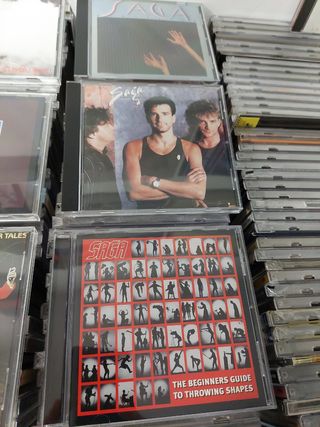 SAGA Discografia Años 70 y 80 Canada AOR Prog 70s