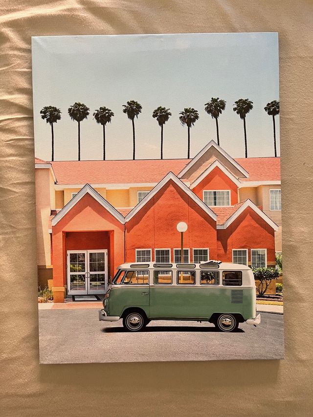 Cuadro/lienzo furgoneta