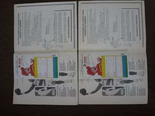 LOTE 2 tapas album baloncesto NBA 90 PANINI.