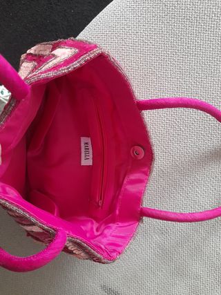 Bolso rosa Lentejuelas 