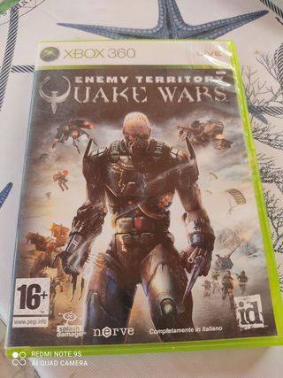 XBOX GIOCO QUAKE WARS ENEMY TERRITORY