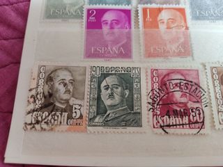 Antiguos Sellos España Francisco Franco