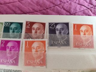 Antiguos Sellos España Francisco Franco