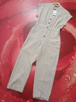 Mono beige zara