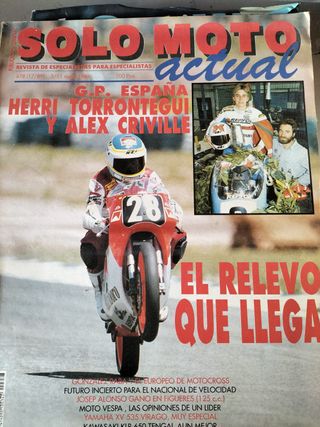 Colección de revistas y periódicos motos antiguas